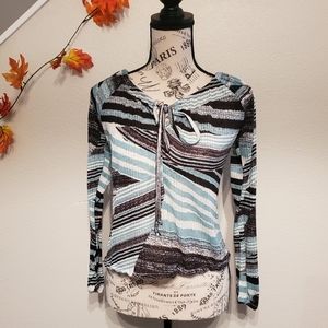 American Rag Patterned Blouse